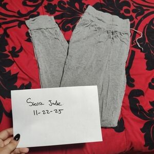 Gray Little Sleepies Adult Large Women's Pants